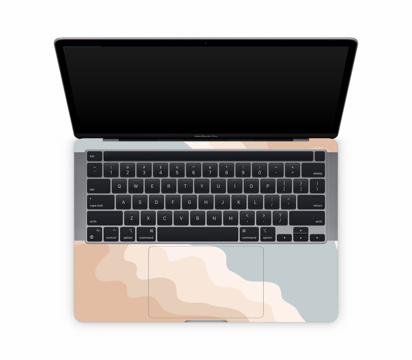 MacBook Pro 13" (2020, M1) skin, Drift (Haze), inside skin