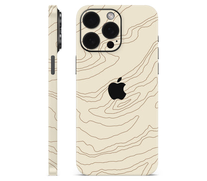 iPhone 15 Pro Max skin, Dune, full wrap with logo cutout