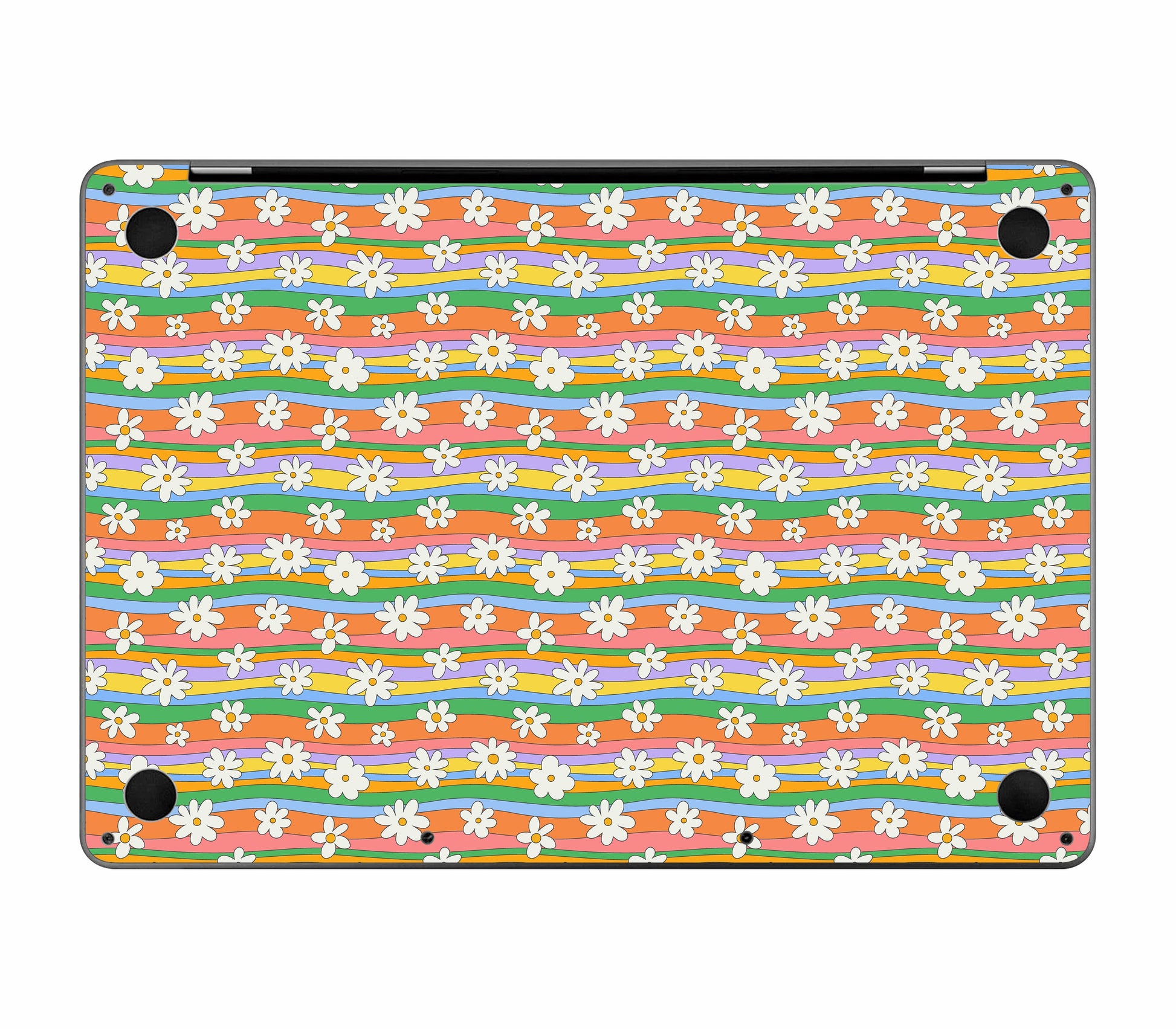 MacBook Pro 13" (2022, M2) skin, Daisy Drift, bottom skin