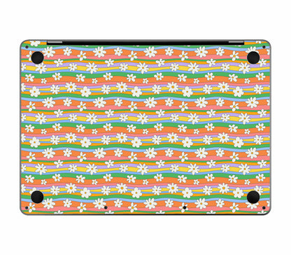 MacBook Pro 13" (2022, M2) skin, Daisy Drift, bottom skin