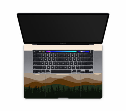 MacBook Pro 16" (2020, Touch Bar) skin, Sierra Dusk, inside skin