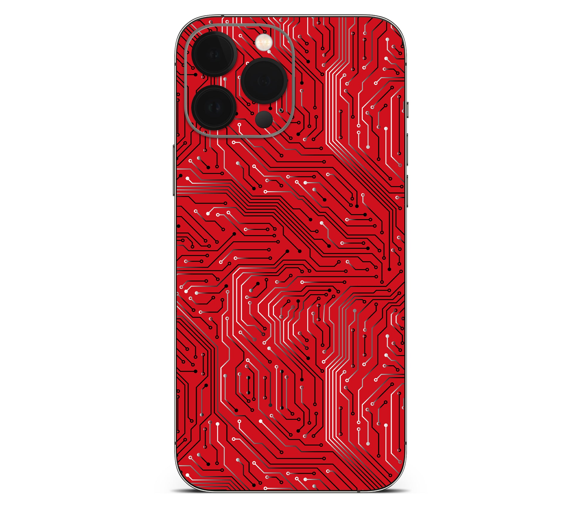 iPhone 13 Pro Max skin, REDLINE, back skin without logo cutout
