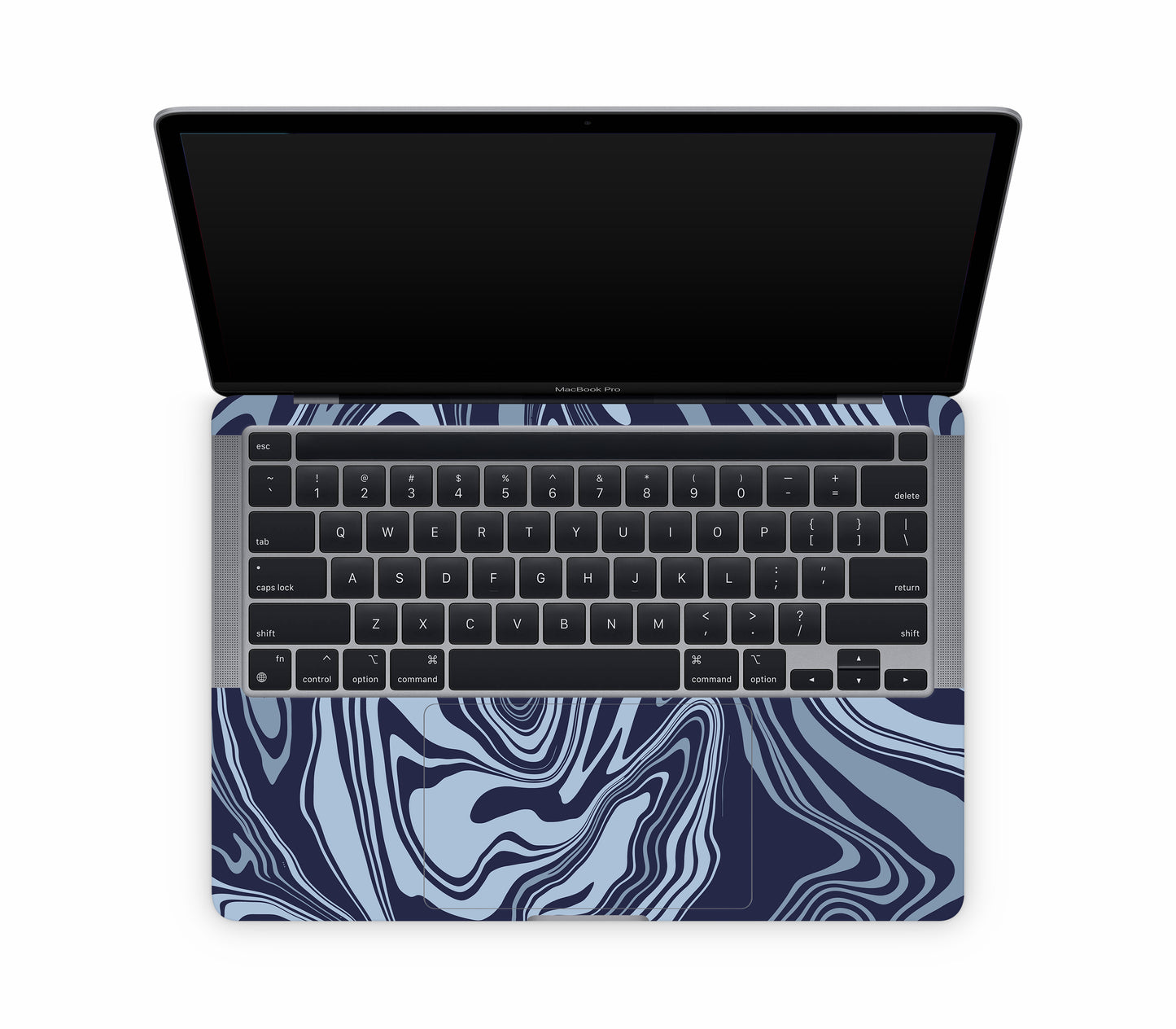 MacBook Pro 13" (2020, Intel) skin, Vertigo (Blur), inside skin