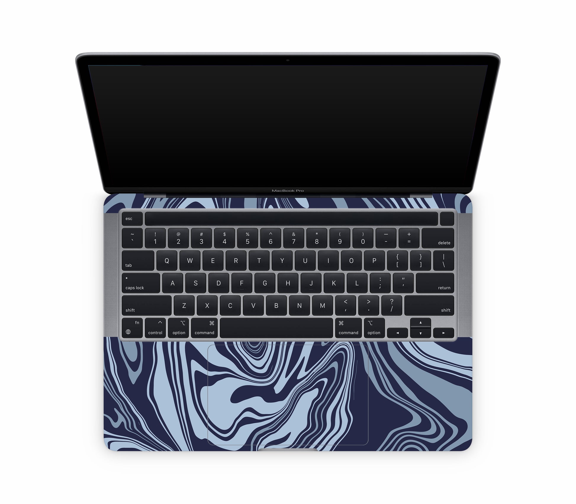 MacBook Pro 13" (2020, Intel) skin, Vertigo (Blur), inside skin