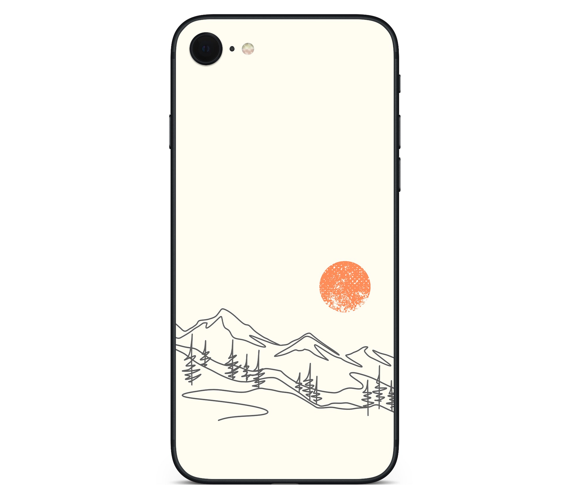 iPhone SE 2020 Gen2 skin, Offline, back skin without logo cutout