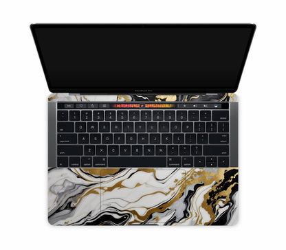 MacBook Pro 13" (2016-2019) Touch Bar skin, Gold Flare, inside skin