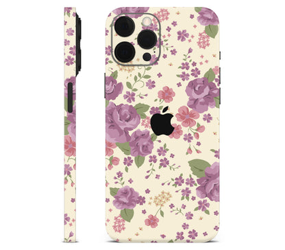 iPhone 12 Pro Max skin, Lilac, full wrap with logo cutout