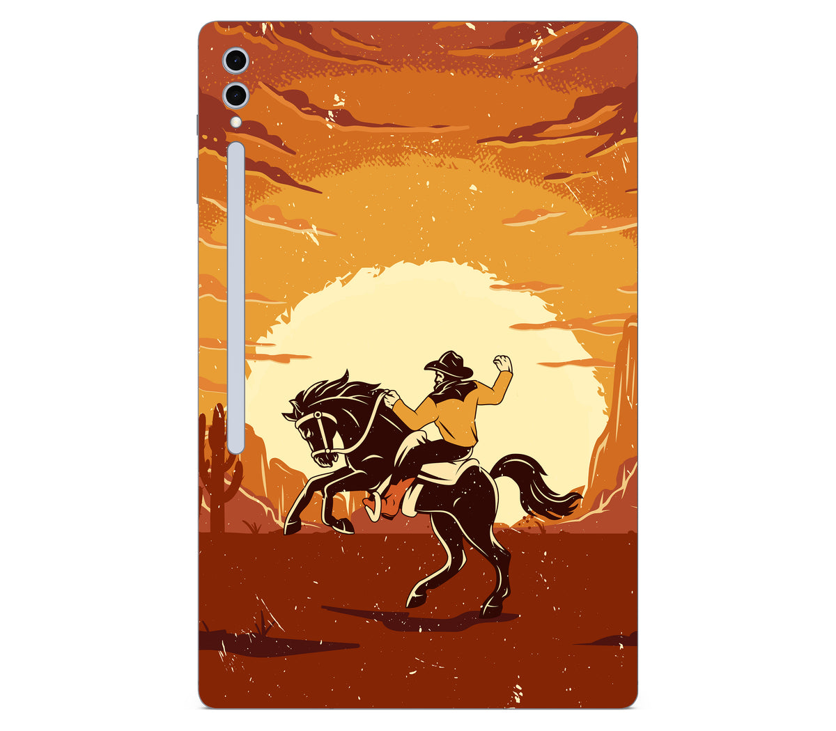Galaxy Tab S10 Ultra skin, Cowboy, back skin