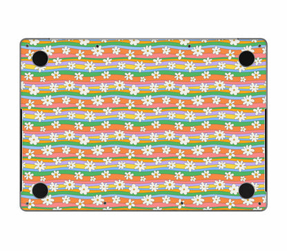 MacBook Pro 16" (2024, M4) skin, Daisy Drift, bottom skin