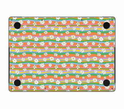 MacBook Pro 16" (2024, M4) skin, Daisy Drift, bottom skin
