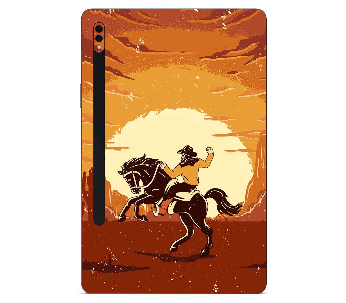 Galaxy Tab S8 skin, Cowboy, back skin