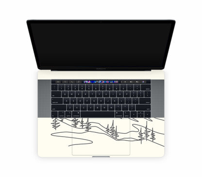 MacBook Pro 15" (2019, Touch Bar) skin, Offline, inside skin