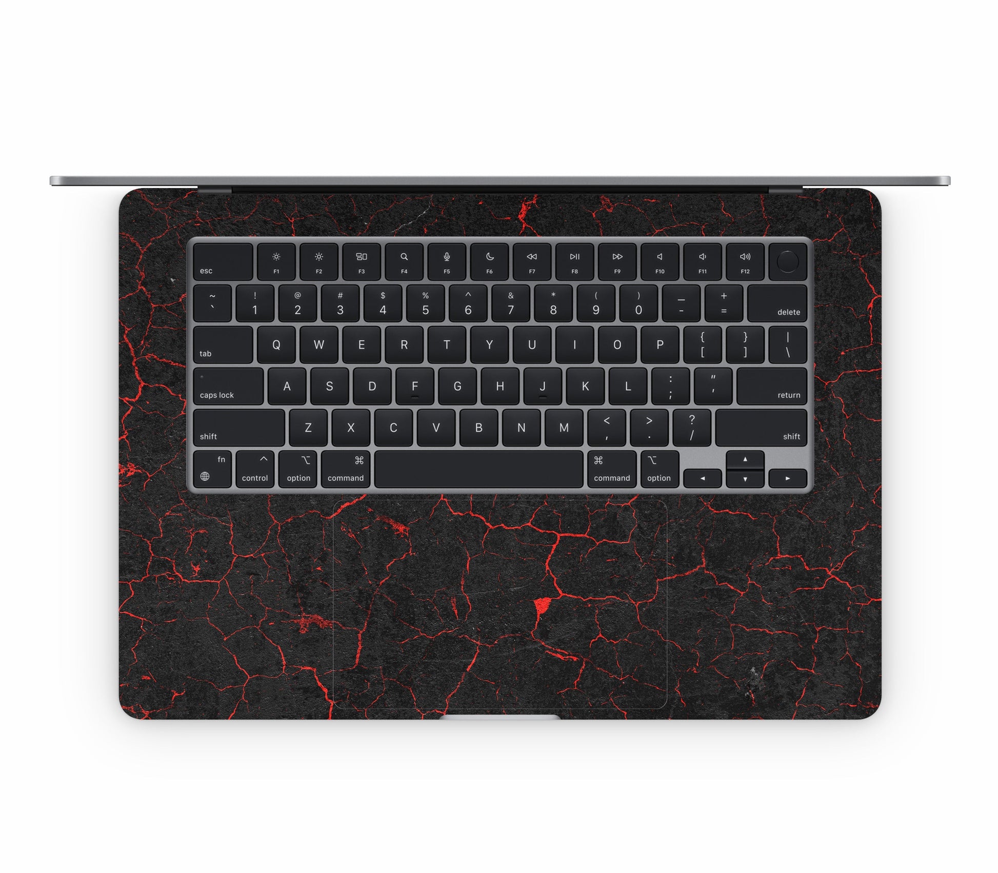 MacBook Air 15" (2025, M4) skin, Hellcrack, inside skin