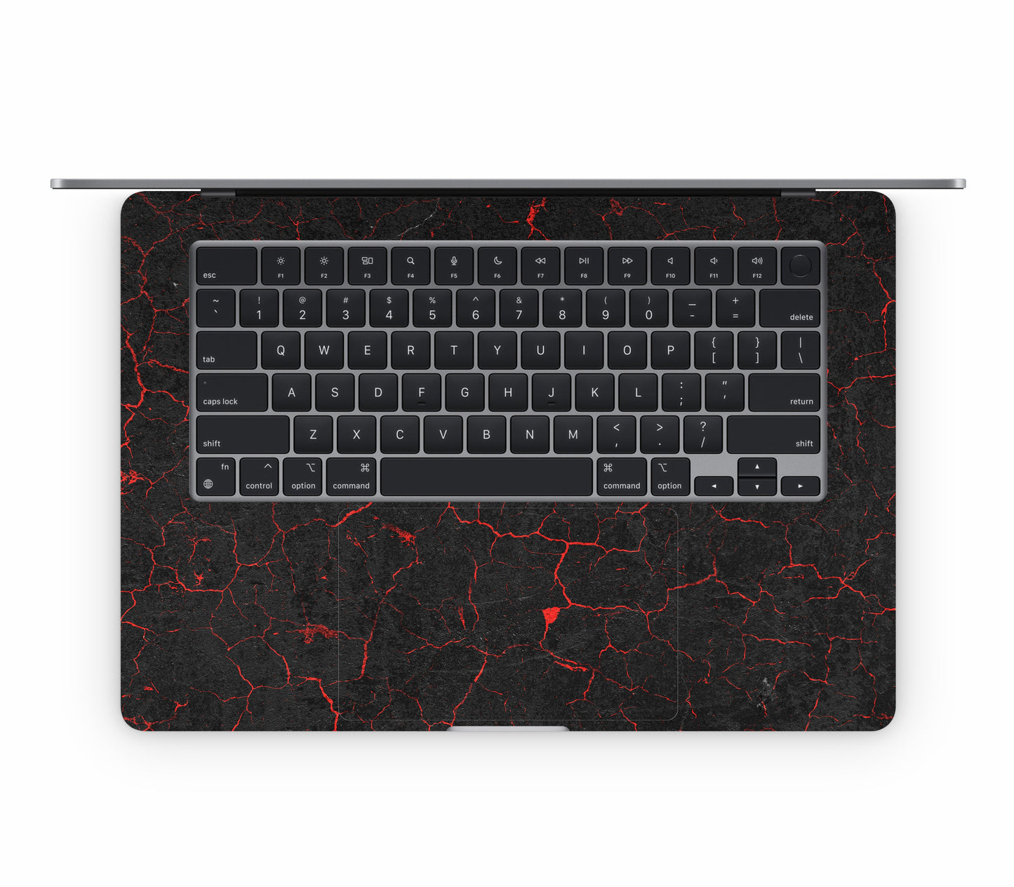 MacBook Air 15" (2023, M2) skin, Hellcrack, inside skin