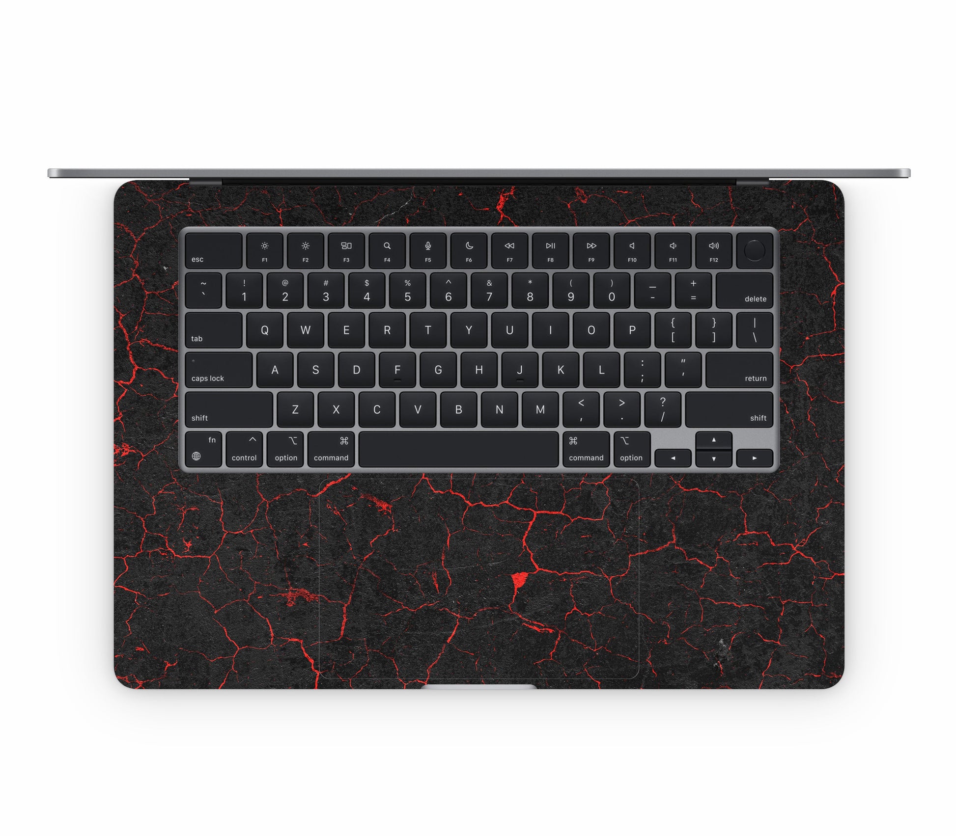 MacBook Air 15" (2023, M2) skin, Hellcrack, inside skin