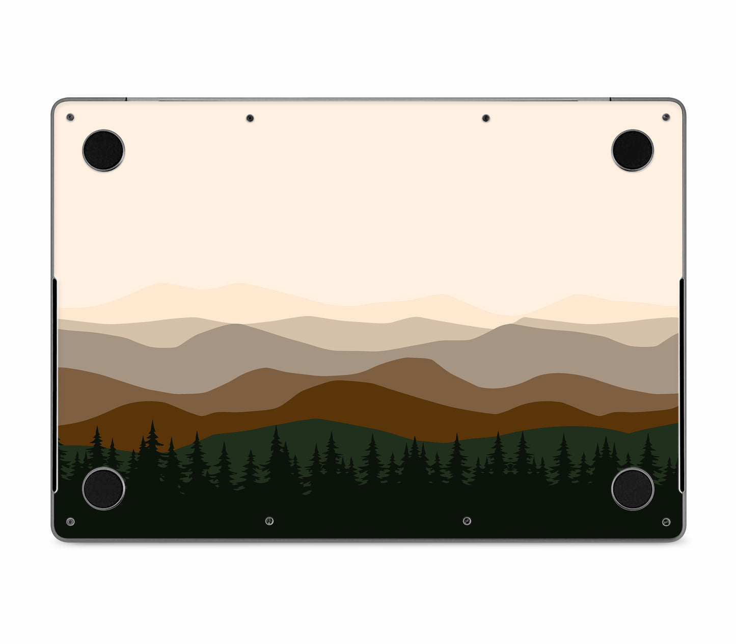MacBook Pro 16" (2021, M1) skin, Sierra Dusk, bottom skin