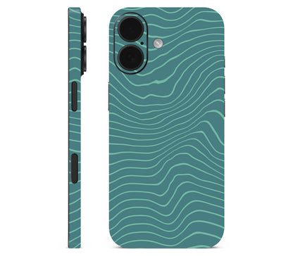 iPhone 17 skin, Tide, full wrap without logo cutout