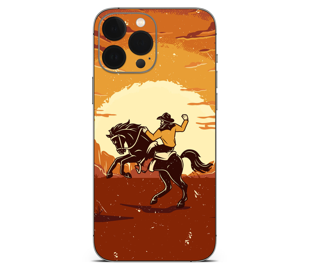 iPhone 13 Pro skin, Cowboy, back skin