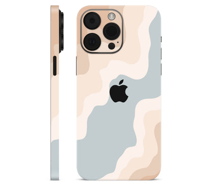 iPhone 14 Pro Max skin, Drift (Haze), full wrap with logo cutout