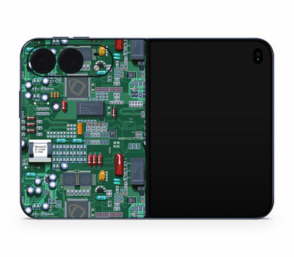 iPhone Duo skin, Terminal, back skin without logo cutout