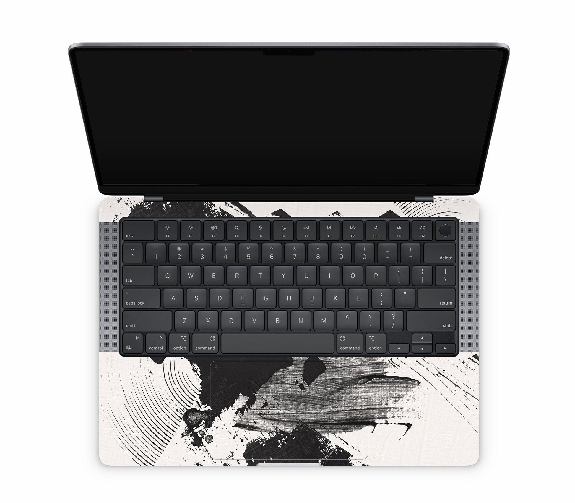 MacBook Pro 14" (2021, M1) skin, Black Noir, inside skin