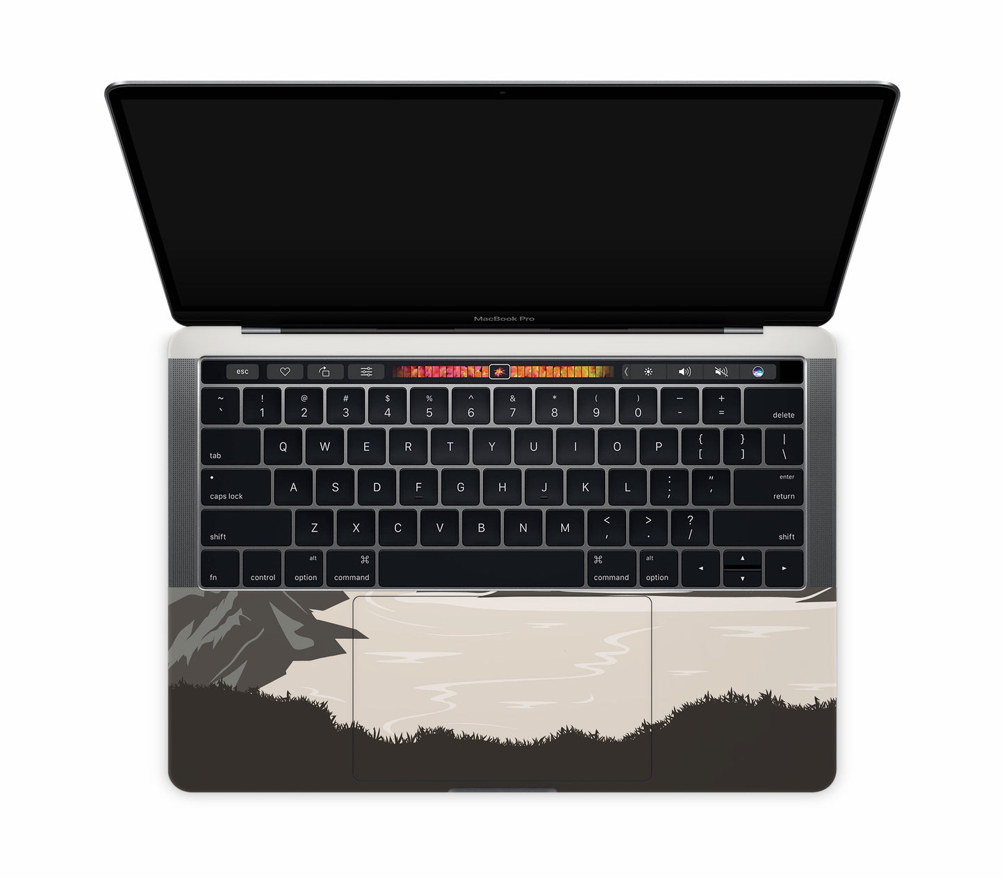 MacBook Pro 13" (2016-2019) Touch Bar skin, Dope Valley, inside skin