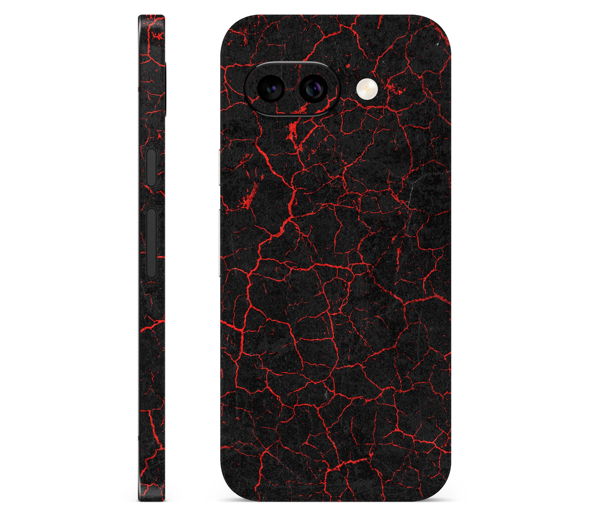 Google Pixel 9A skin, Hellcrack, full wrap skin