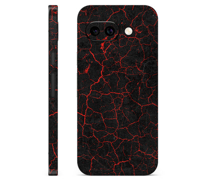 Google Pixel 9A skin, Hellcrack, full wrap skin