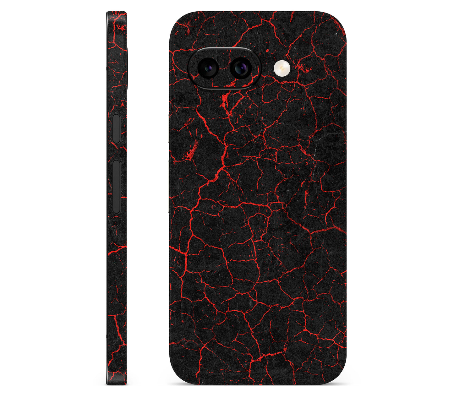 Google Pixel 10A skin, Hellcrack, full wrap skin