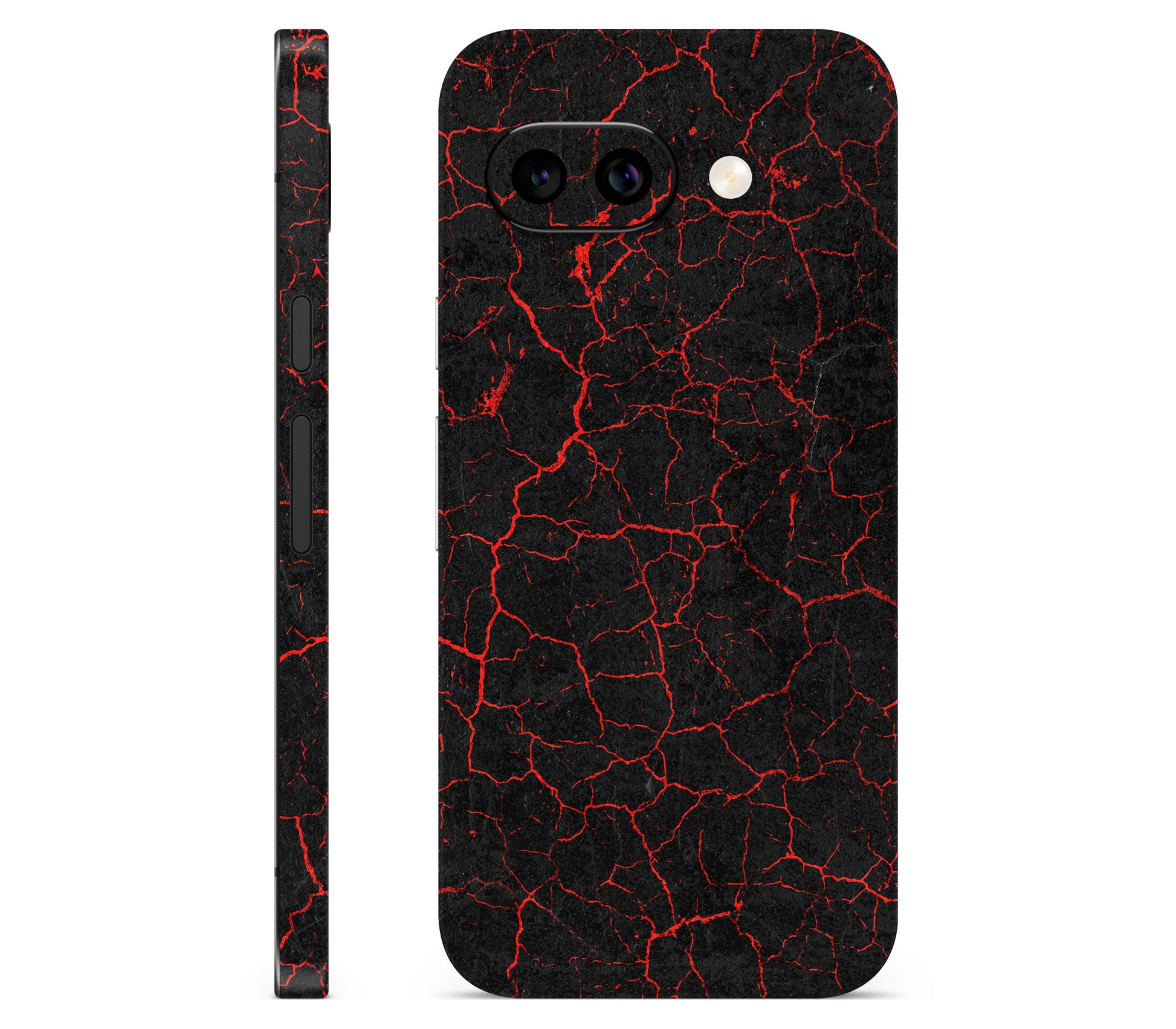 Google Pixel 10A skin, Hellcrack, full wrap skin