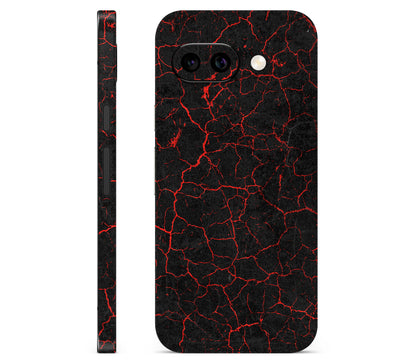 Google Pixel 10A skin, Hellcrack, full wrap skin