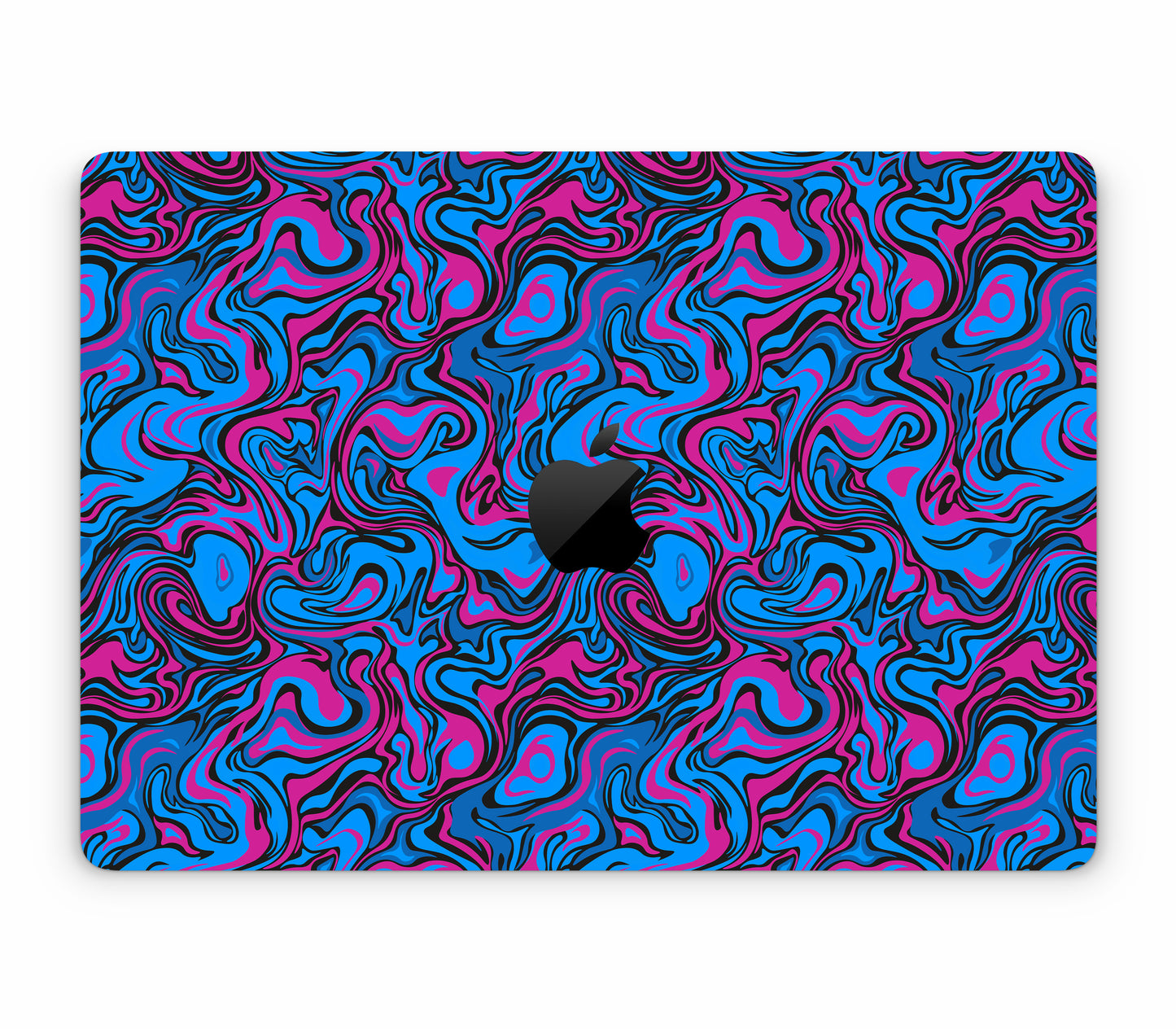 MacBook Pro 14" (2021, M1) skin, Brain Drain, top skin with logo cutout