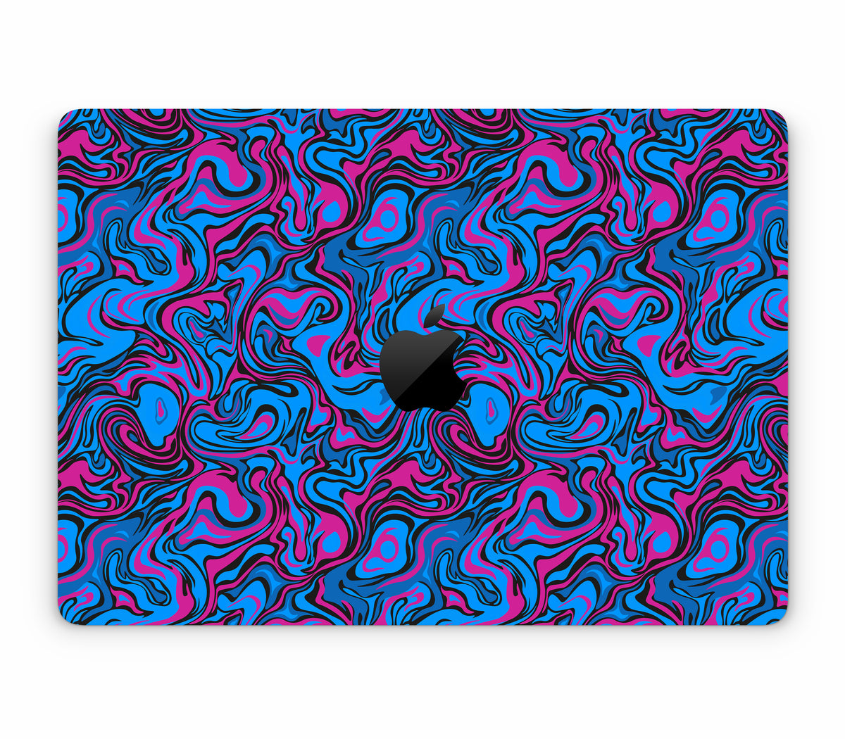 MacBook Pro 14" (2023, M3) skin, Brain Drain, top skin with logo cutout