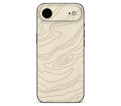 iPhone Air skin, Dune, back skin without logo cutout