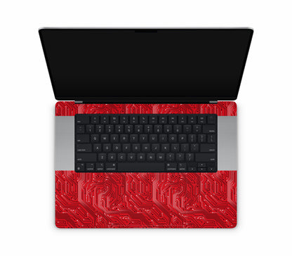 MacBook Pro 16" (2024, M4) skin, REDLINE, inside skin