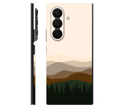 Galaxy Z Fold 7 skin, Sierra Dusk