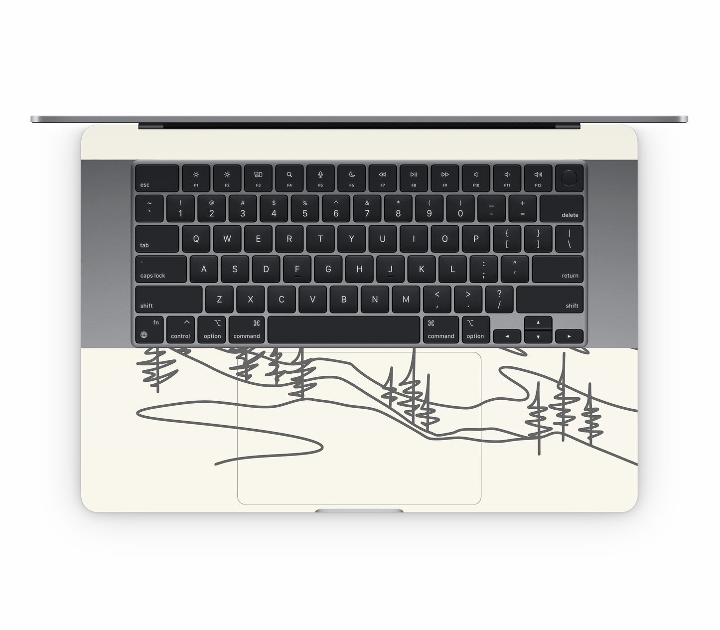 MacBook Air 15" (2023, M2) skin, Offline, inside skin