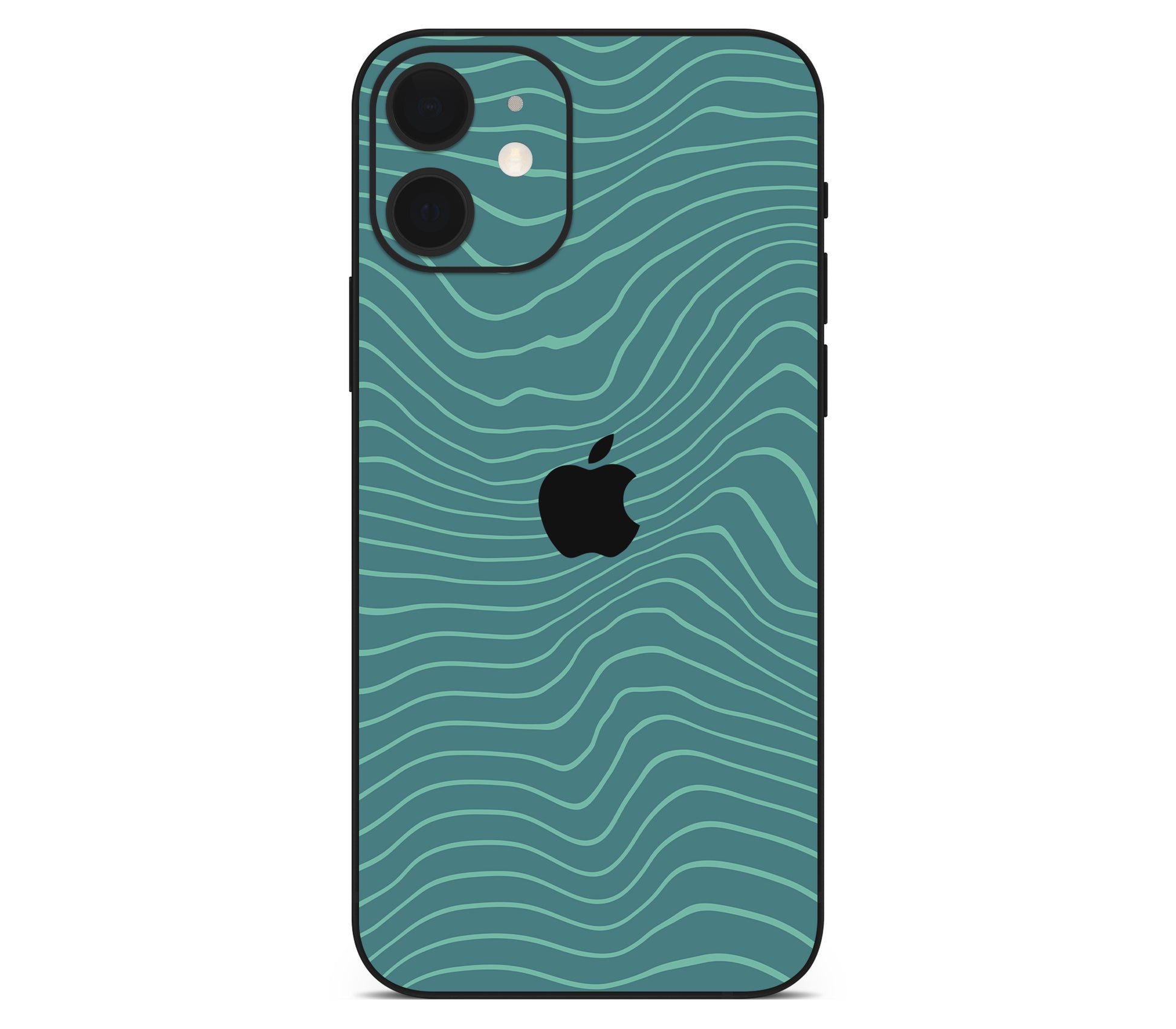 iPhone 12 skin, Tide, back skin with logo cutout