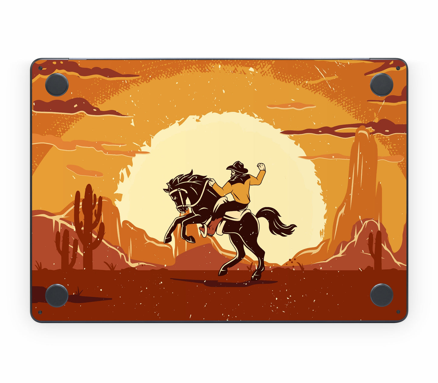 MacBook Air 13" (2025, M4) skin, Cowboy, bottom skin
