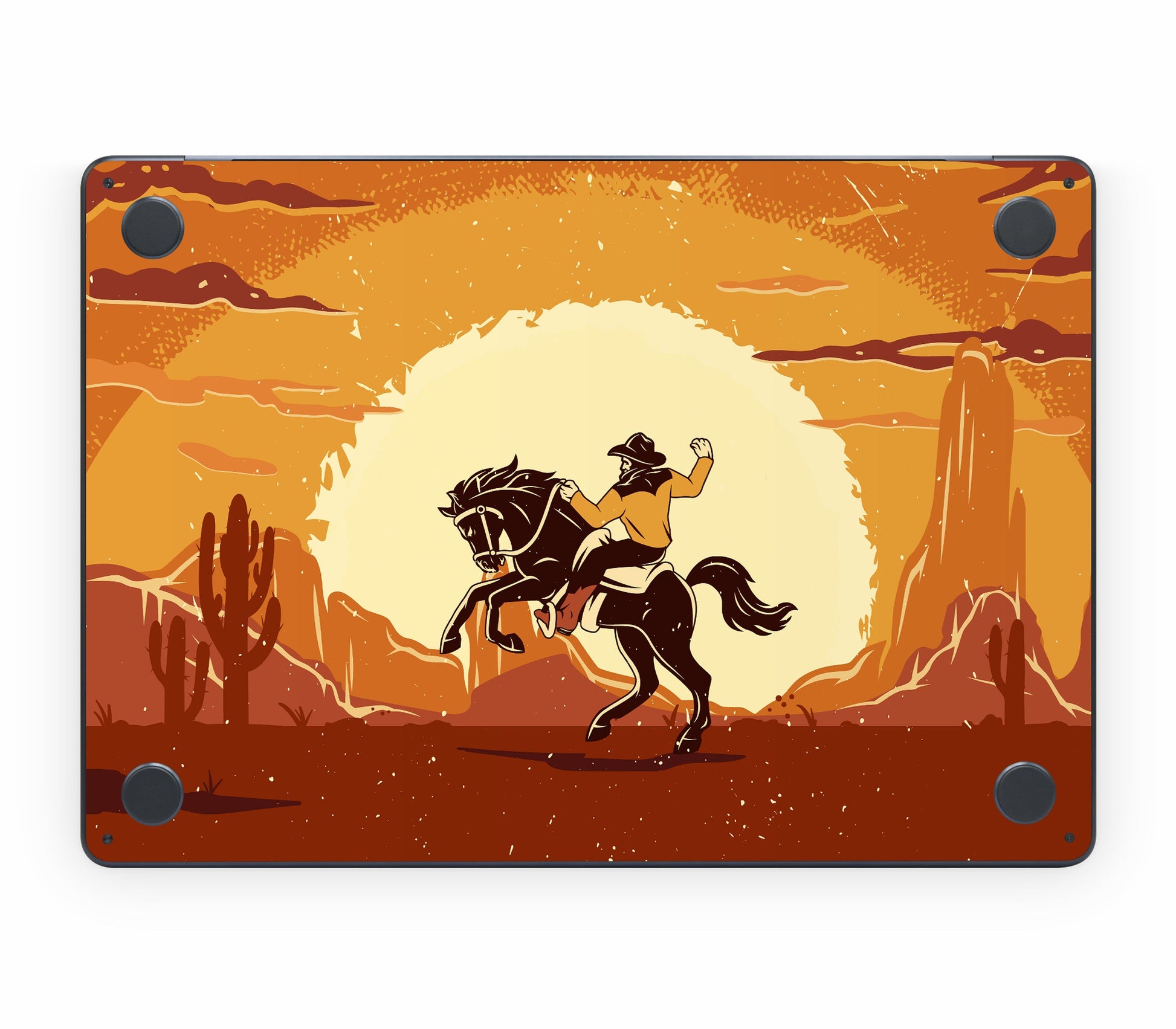 MacBook Air 13" (2025, M4) skin, Cowboy, bottom skin