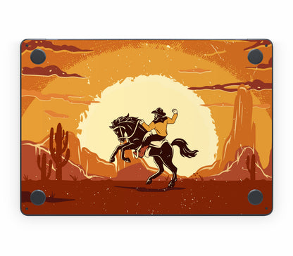 MacBook Air 13" (2022, M2) skin, Cowboy, bottom skin