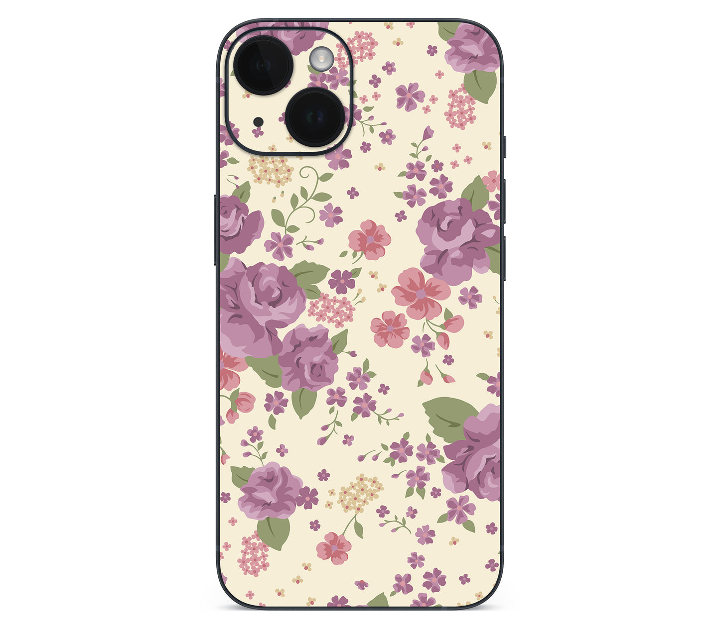 iPhone 14 skin, Lilac, back skin without logo cutout