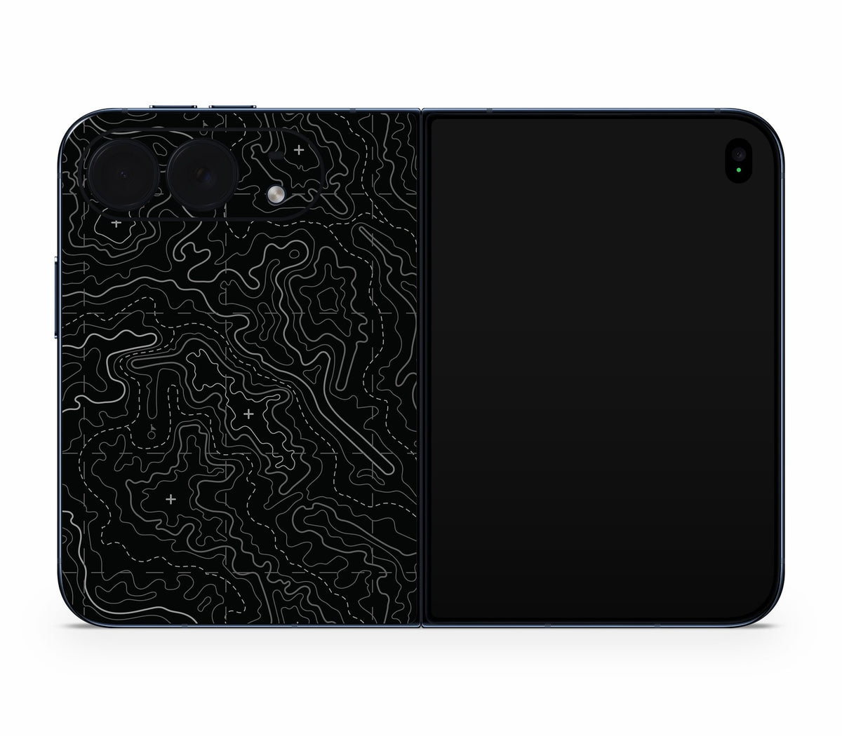 iPhone Duo skin, Lockdown (Blackout), back skin without logo cutout