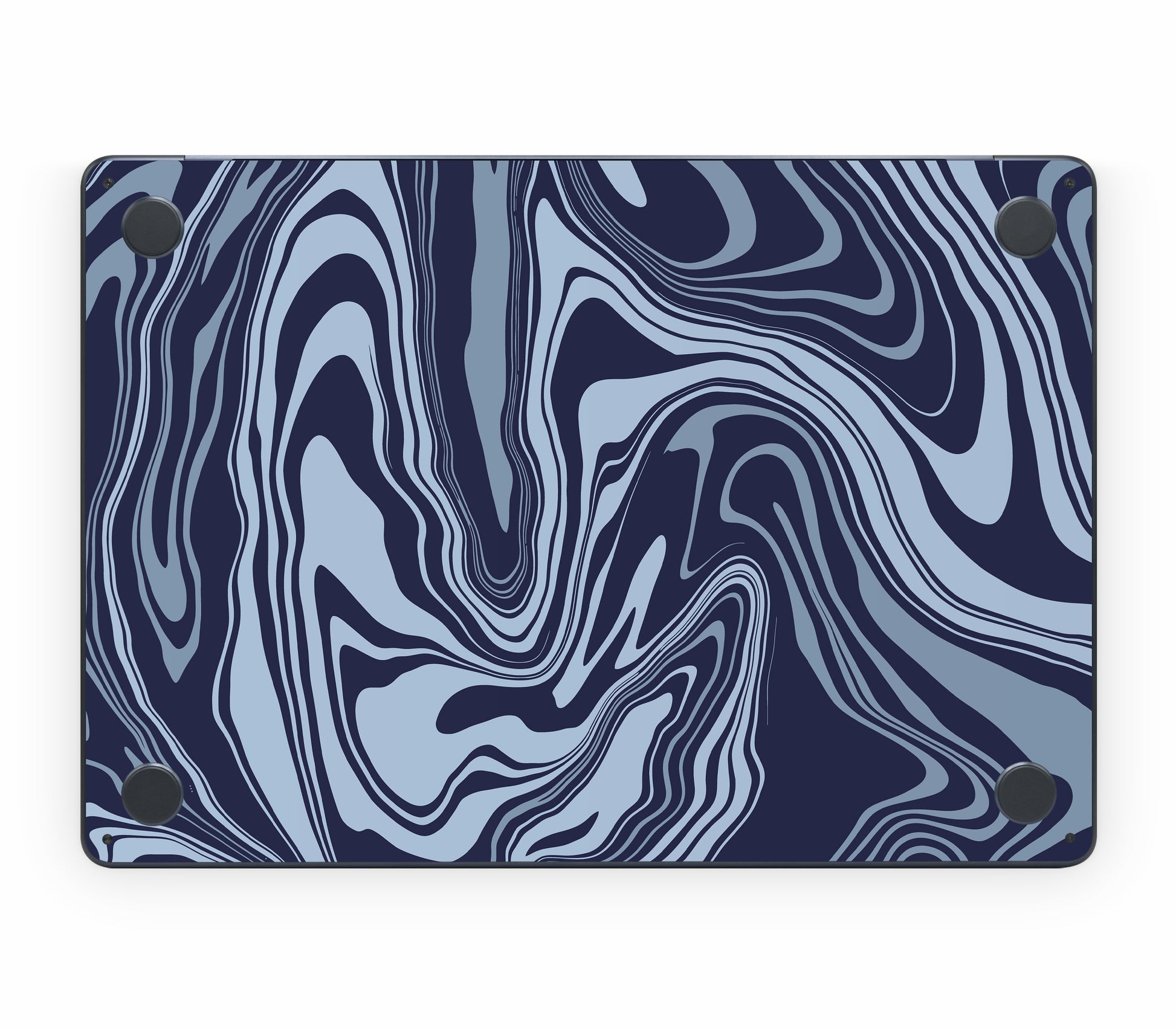 MacBook Air 13" (2026, M5) skin, Vertigo (Blur), bottom skin