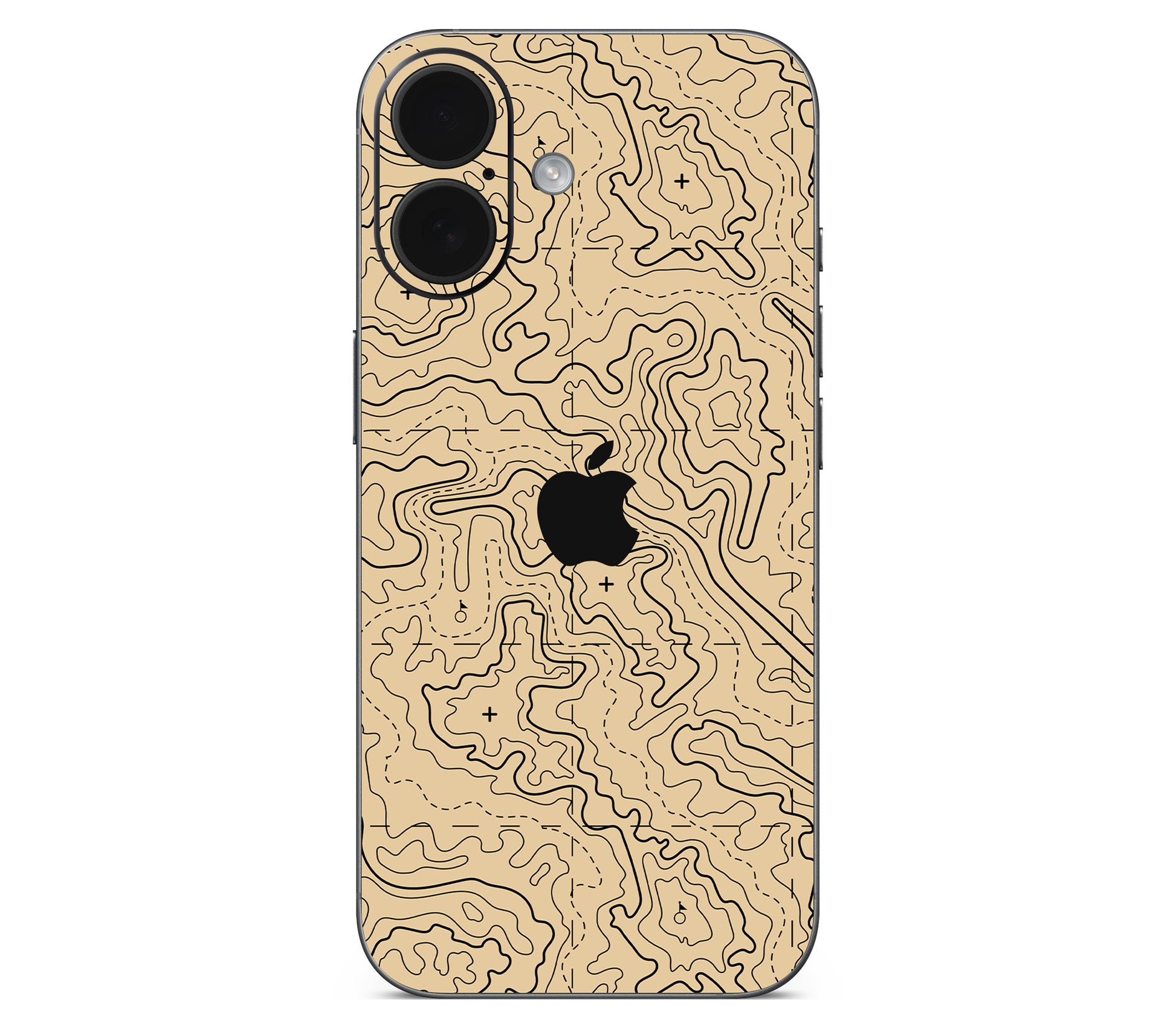 iPhone 17 skin, Lockdown (Sandline), back skin with logo cutout