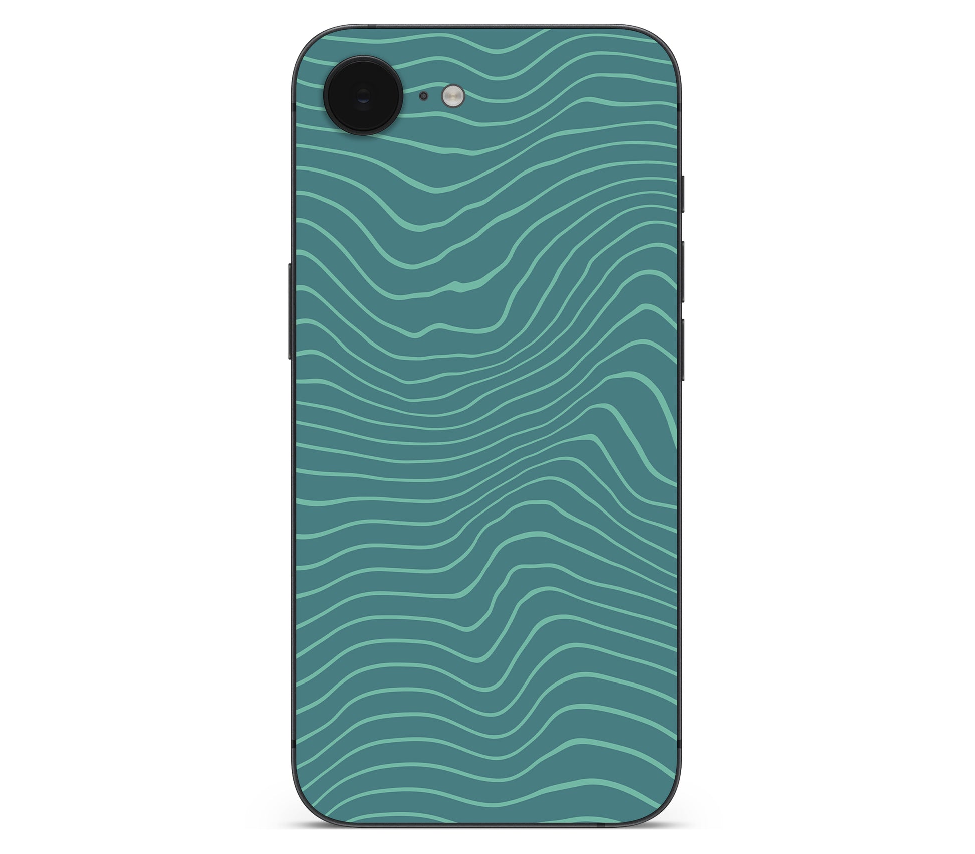 iPhone 16e skin, Tide, back skin without logo cutout