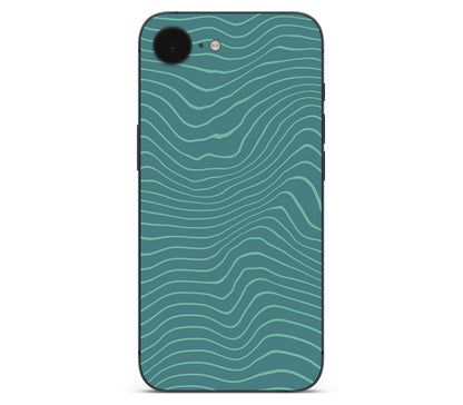 iPhone 17e skin, Tide, back skin without logo cutout