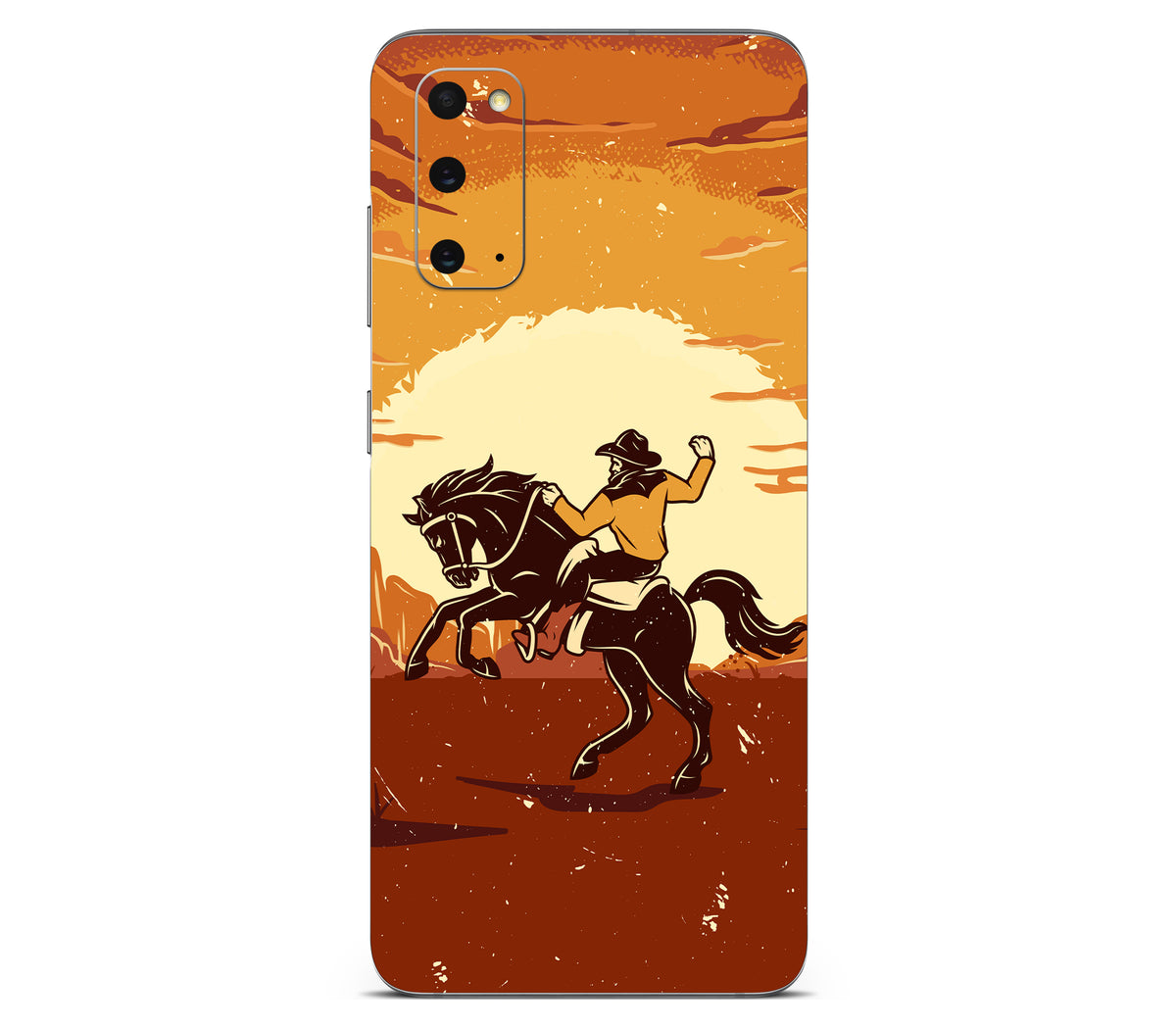 Galaxy S20 skin, Cowboy, back skin