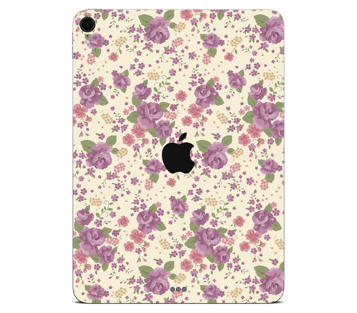 iPad Pro 12.9" (2018-2019, Gen 3) skin, Lilac, back skin with logo cutout