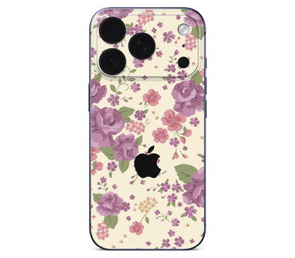 iPhone 18 Pro skin, Lilac, back skin with logo cutout